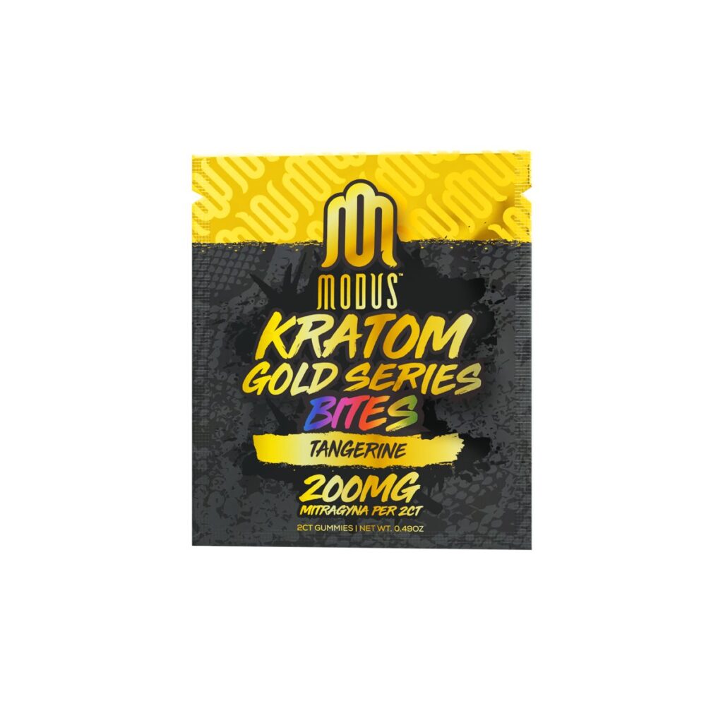 Gold Series Kratom Gummy Bites package