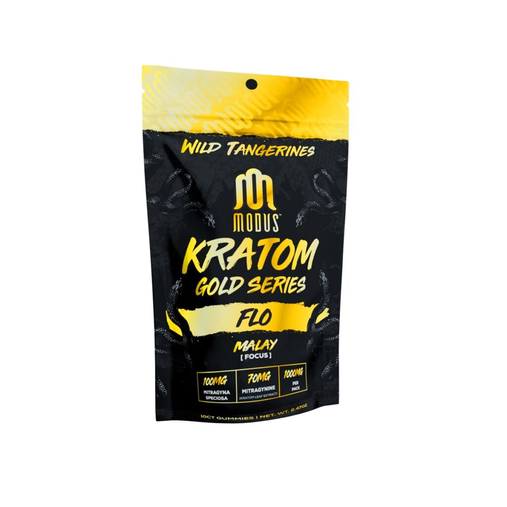 Gold Series Kratom Gummies product package