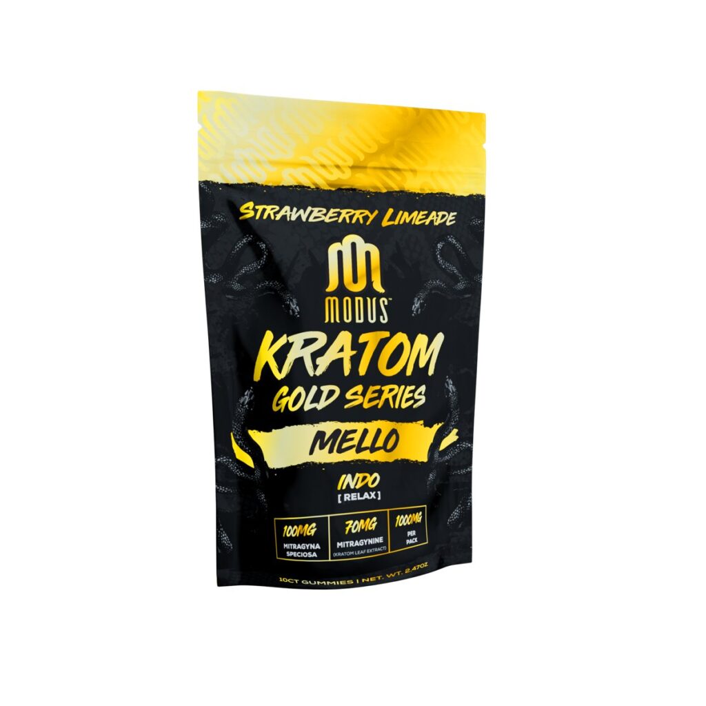 Gold Series Kratom Gummies selection