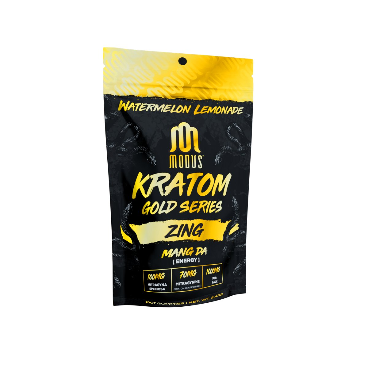 Gold Series Kratom Gummies product detail