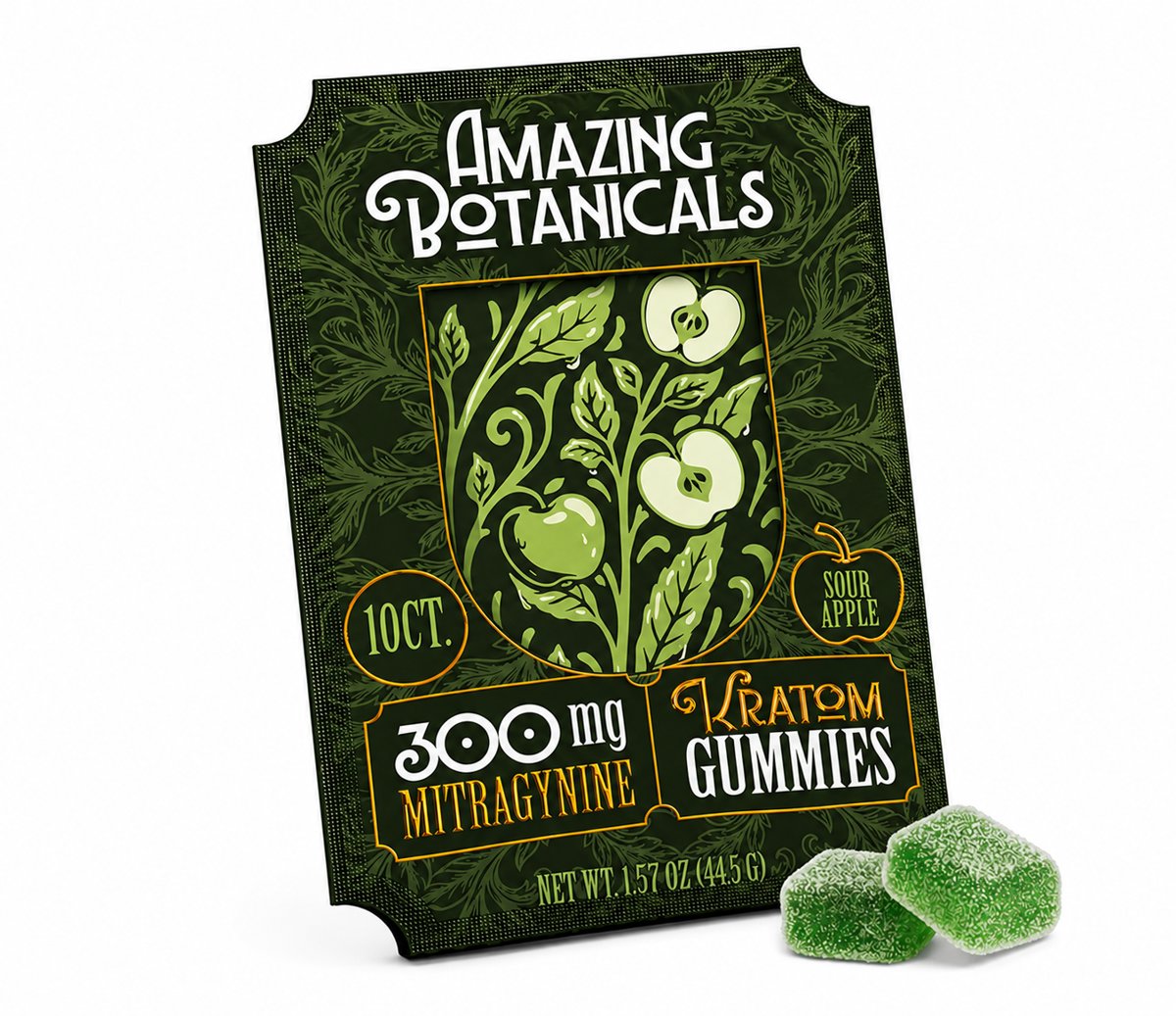 Extra Strength Kratom Gummies product package