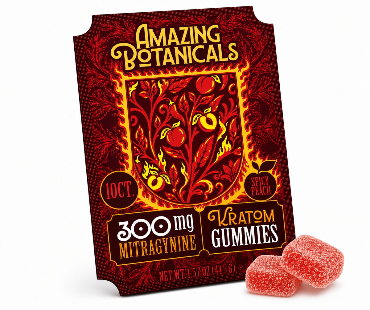 Extra Strength Kratom Gummies selection