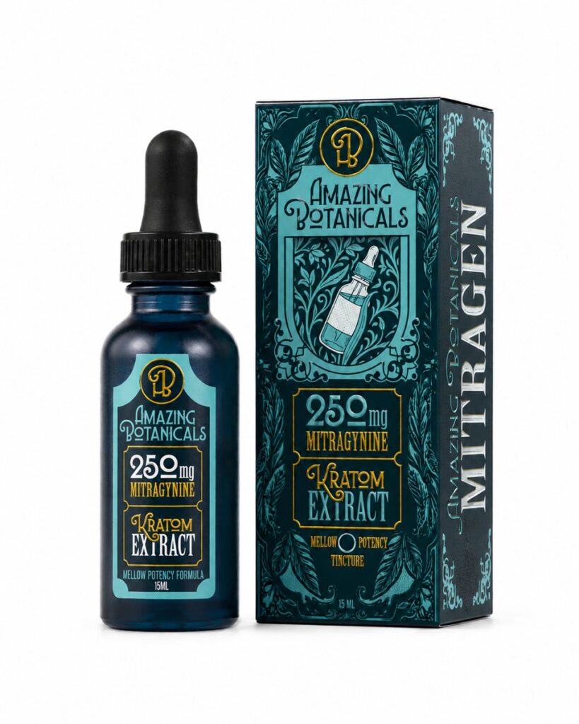 Mitragen Liquid Kratom Extract 15mL bottle