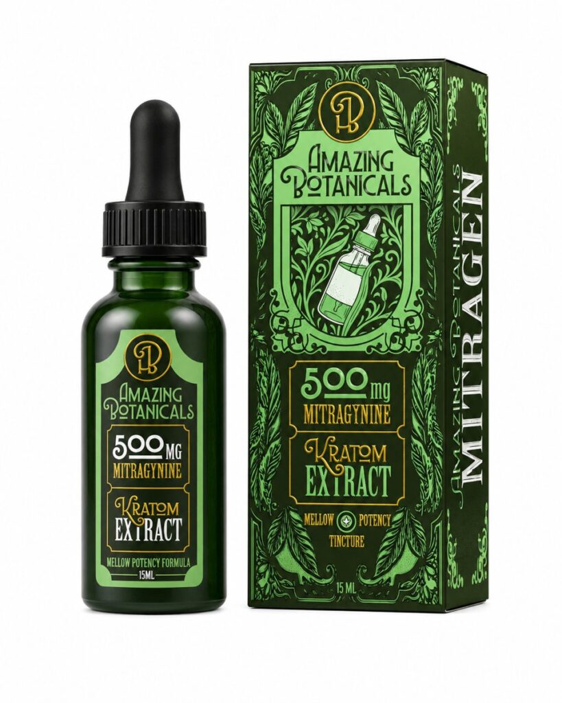 Mitragen Liquid Kratom Extract product bottle