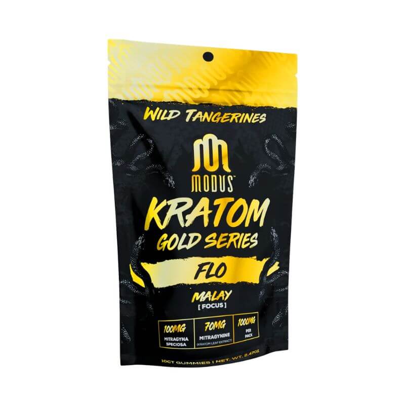 Modus Kratom Gold Series Gummies 10ct — 1,000mg — Modus Kratom Gold Series Gummies 10ct 1000mg
