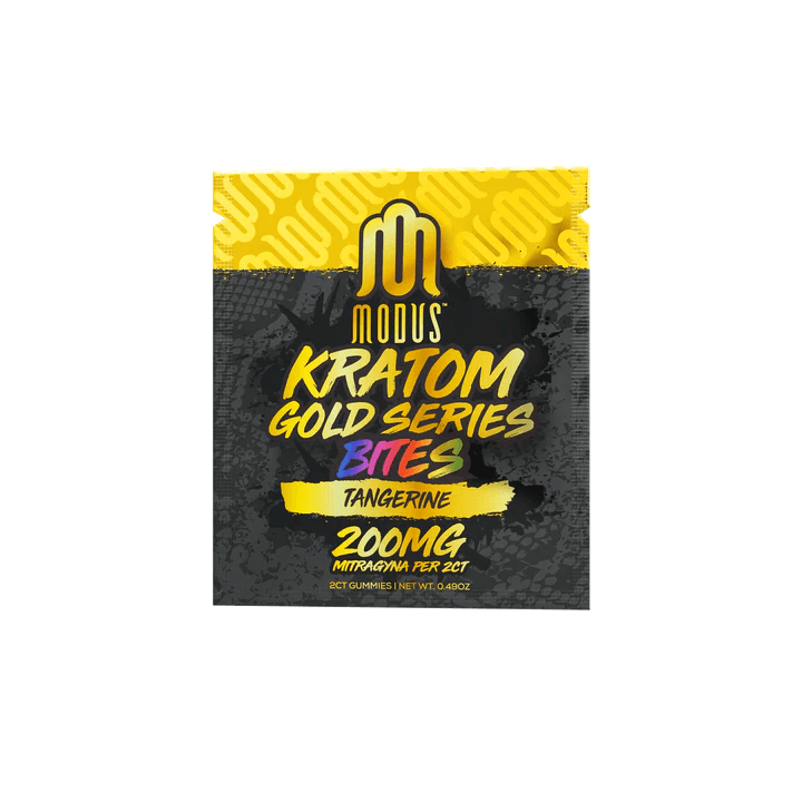 Gold Series Kratom Gummy Bites — Modus product package