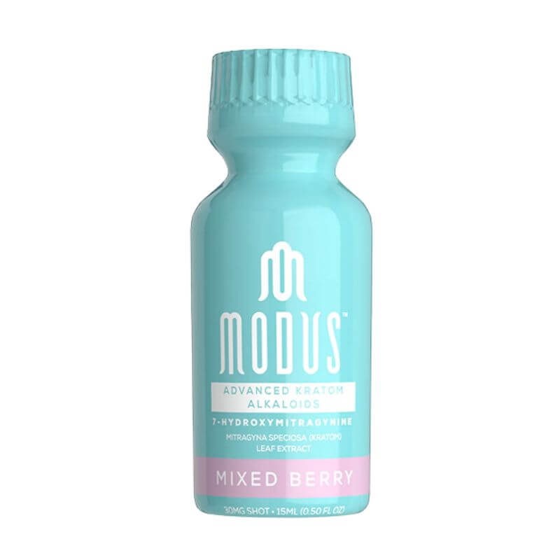 Modus 7-Hydroxymitragynine Shot 30mg — 4 Flavors — Modus 7-Hydroxymitragynine Natural Shot 30mg
