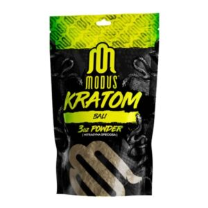 Raw Kratom Powder — Modus product package